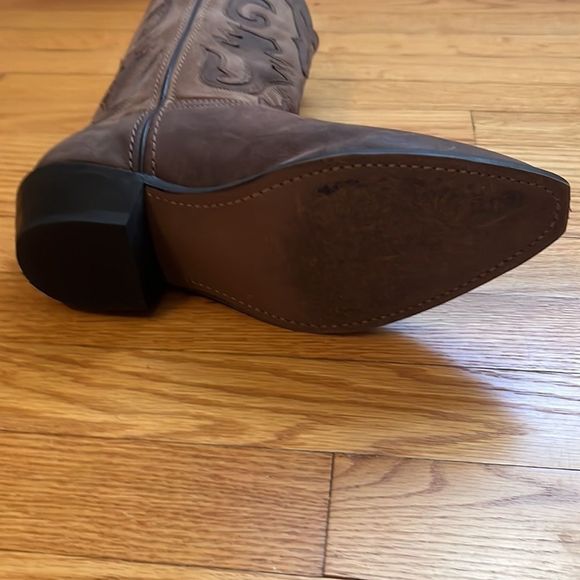 Laredo brown leather and suede cowboy boots from Nashville Boot & Co. - Picture 16 of 16